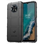 Rugged Shield Back Case For Noka G50 - Black