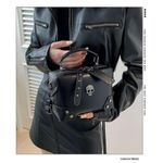 Fashion Gothic Studded Trunk Box Bag - image 4