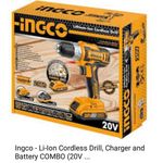Ingco Lithium-Ion Cordless Drill 20V - image 3