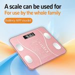 Generic Intelligent weight scale battery  Bluetooth body fat scale  high-precision electronic scale - image 3