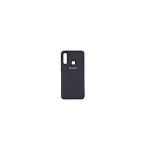 Samsung Galaxy A20/A30 Imperial Sleek Touch Camera Protect Black Silicon Back Case 