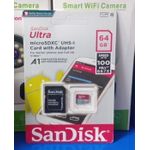 SanDisk 64GB Ultra MicroSD 100Mb/s Speed Memory Card