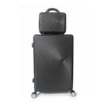 BLACK Travel Luggage Box And Kit 