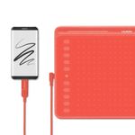Huion Hs611 Graphics Drawing Tablet Android Supported Red - image 5