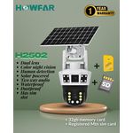 product_image_name-Generic-HOWFAR Dual Lens CCTV Camera – 8MP with Sim card and Memory card-1