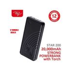 itel 20000mAh Dual Output Fast Charging Power Bank -