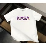 Quality White Tshirt- NASA- cotton