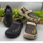 product_image_name-CROC-Ladies SHINNY Clog Shoes - Brown -2