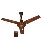 Qasa 36" Inches Short Blade Ceiling Fan-Brown