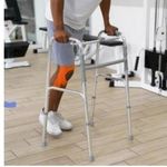 Strong Adjustable And Foldable Walking Frame Without Wheels