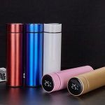 Insulated Temperature Reminder Digital Thermos Water Bottle