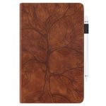 Generic Case For IPad Pro 11 Inch 2024 (M4, 5th Generation), Life Tree Slim Folio Leather Protective Cover TPU Interior Case - image 2