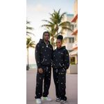 Clothe Unique Stylish Up And Down unisex Wears  black colour 