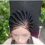 African Bogus braided hair wig
