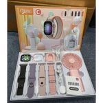 D96 PLUS ULTRA SUIT SMARTWATCH Set FOR IOS/ANDROID with Earbud and Fan