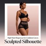 Body shaping pants with high tummy contro