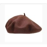 1 -Big Size Ladies Brown Beret