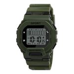 Matrix Sportz Digital Silicone Strap Watch