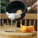 Generic Silicone Pot Strainer Spout – Universal Pot & Pan Liquid Draining Funnel for Kitchen - image 2