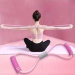 product_image_name-Generic-8-Shaped Resistance Band for Chest Expansion, Shoulder Opening & Arm Slimming - Durable EVA Material, Anti-Break Design, Fitness Equipment for Back Support & Muscle Toning, Chest Exerciser-4