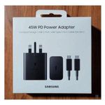 Samsung 45w PD  adapter  usb c to usb c cable - image 2