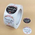 product_image_name-Generic-One Roll Thank You Packaging Decorating Sealing Stickers-1