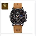 POEDAGAR  POEDAGAR, Luxury Black Edition Men’s Watch – Bold Elegance & Modern Craftsmanship