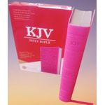 product_image_name-Generic-KJV Large Print Personal Size Reference Bible, Pink LeatherTouch, Red Letter, Cross-References, Full-Color Maps, Easy-to-Read MCM Type-5