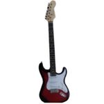 Generic 6 String lead guitar with pick capo Bag and Belt - image 2
