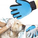 product_image_name-Generic-Right Hand Five Finger Deshedding Brush Glove Pet Gentle Efficient Massage Grooming(Blue)-1