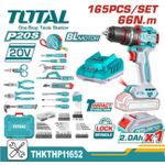 product_image_name-TOTAL-165 Pcs Cordless Multi Purpose Tools Set THKTHP11652-3