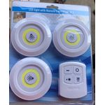 3-in-1 Dimmable Night Light with Remote Control & Motion Sensor