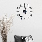 Generic 3D Wall Clock DIY Large Modern Design Decal - image 4