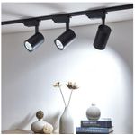 Generic 40w Track Light Adjustable Track Ceiling/wall Spotlight 3 in 1 – Black - image 3