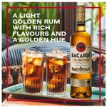 Bacardi Carta Oro Superior Gold Rum 75cl - image 2