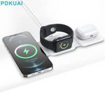 product_image_name-Generic-3 In 1 Wireless Charger Foldable For IPhone 12 13 14 Pro Max Mini Magnetic 15W-2