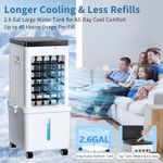 Generic Evaporative Air Cooler with 2.6 Gal Removable Water Tank - image 5