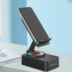 Kisonli Foldable Phone Stand with Built-in Speaker and Power Bank