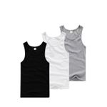 3in1 UNISEX QUALITY SINGLETS FOR ADULTS AND TEENS