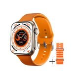 Ultra Smart Watch 2.2 Big Screen IP68 Waterproof 49mm NFC GPS Tracker Sport Smartwatch With Compass