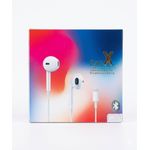 Generic Ear-X Classy Lightning Wired Stereo Earphones with Microphone for iPhone Xr-14 Pro Max