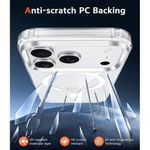 Generic Temdan for iPhone 17 Pro Case, Compatible with Magsafe, Clear Transparent Magnetic case - image 2