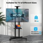 Moveable tv hanger 32 to 75 inches