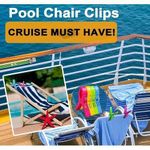 Generic Large Peg Clips for Beach towels, chairs, tables clips (8-in-1 Pack) - image 4