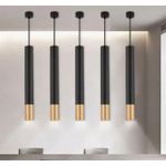 1pcs Modern Black-Gold Dropping chandelier Pendant Light