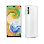 Samsung Galaxy A04s Solid Crystal Clear Transparent Back Case