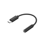 TFEHRUN TFEHRUN® Type C to 3.5mm AUX Audio Adapter Universal Headphone Jack Cable Black