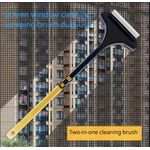product_image_name-Generic-2-in-1 Window Screen Cleaning Brush - Dual-Use Scraper & Brush for Windows, Screens & Glass, 45cm Long Handle-6