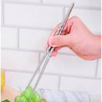 product_image_name-Generic-5 Pairs Of Light Metal Chinese Chopsticks Chop Stick-1