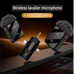 product_image_name-Generic-Professional 3-in-1 Dual Wireless Lavalier Microphone-3